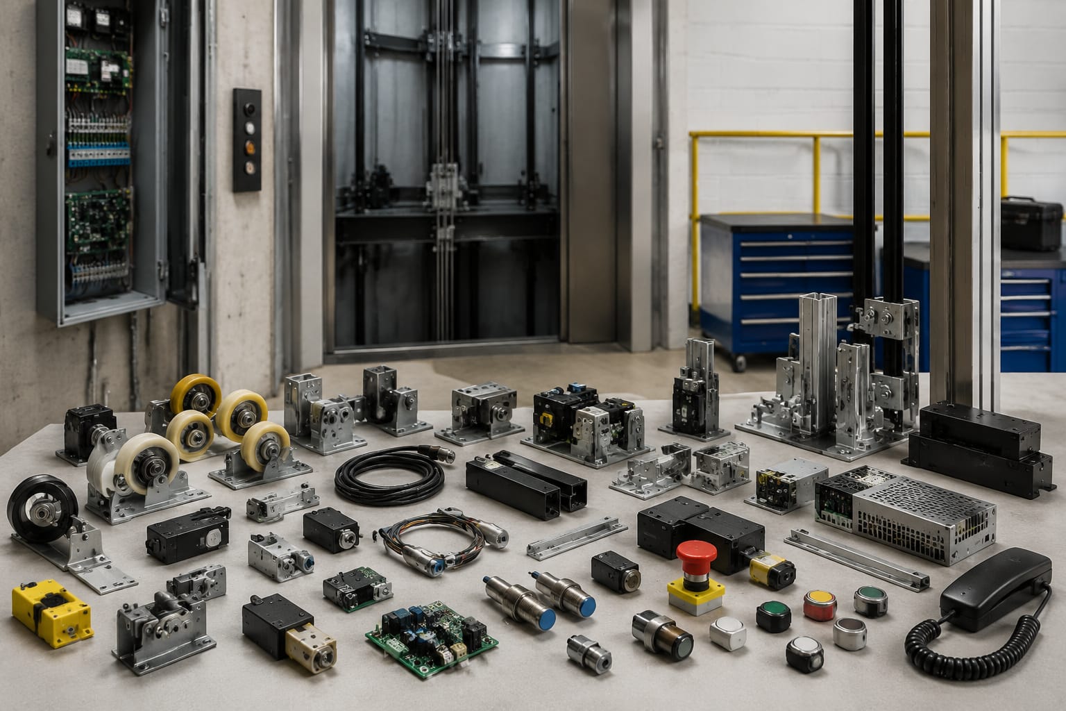 Elevator Accessories: Electrical and Mechanical Guide