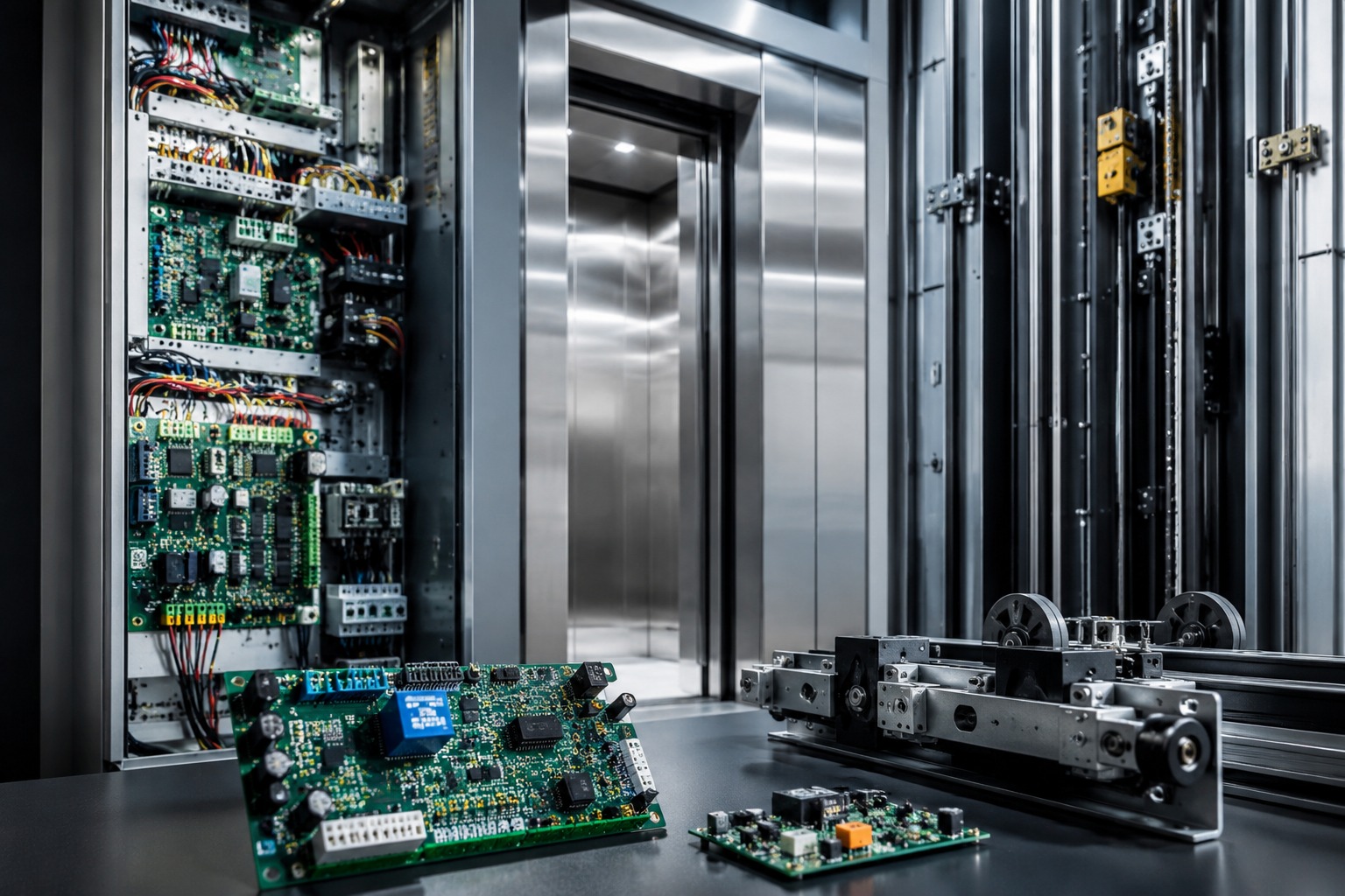 South Africa Elevator Board Faults and Replacement