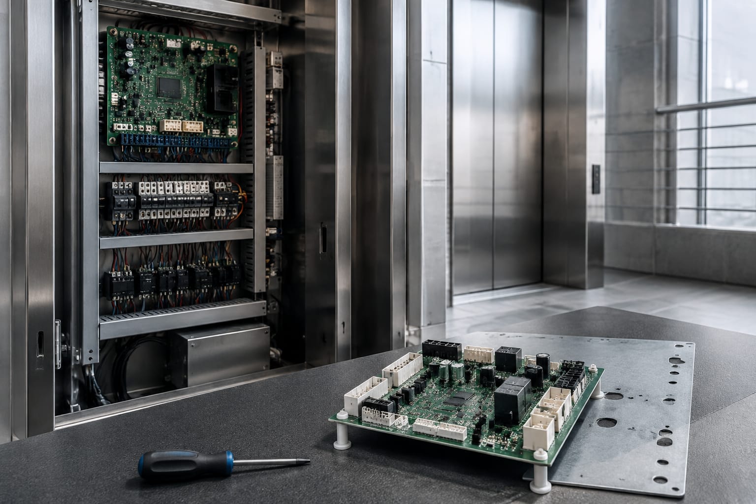 Elevator Control Panel Faults, Parts and Replacement Guide