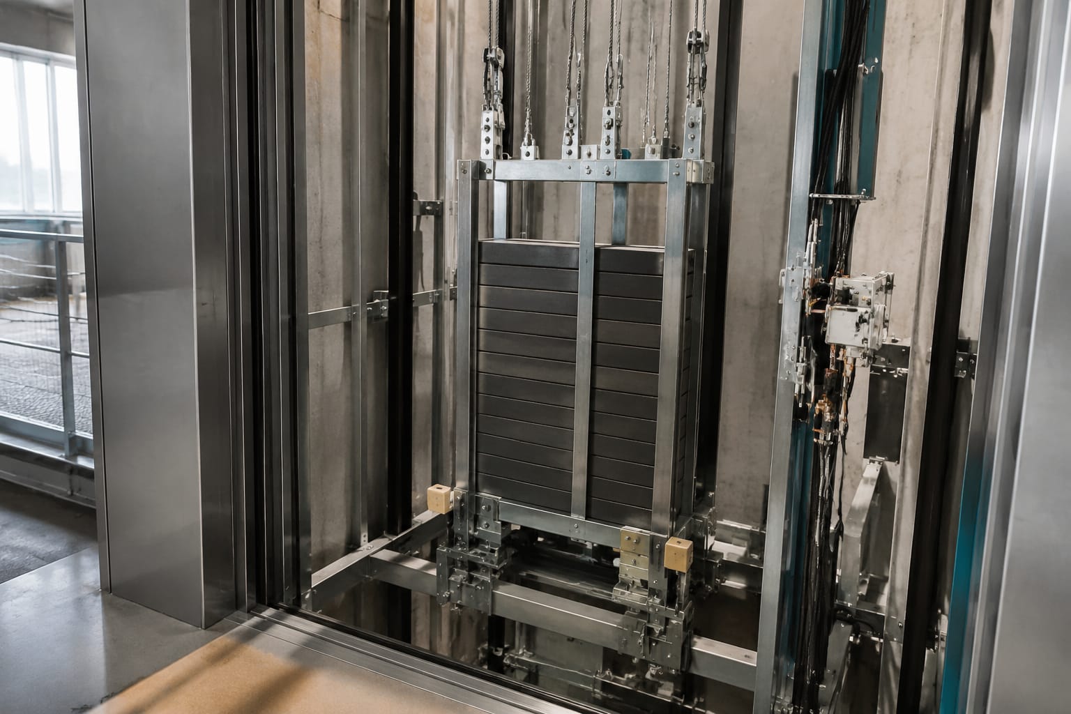 Elevator Counterweight Parts, Function and Safety Checks