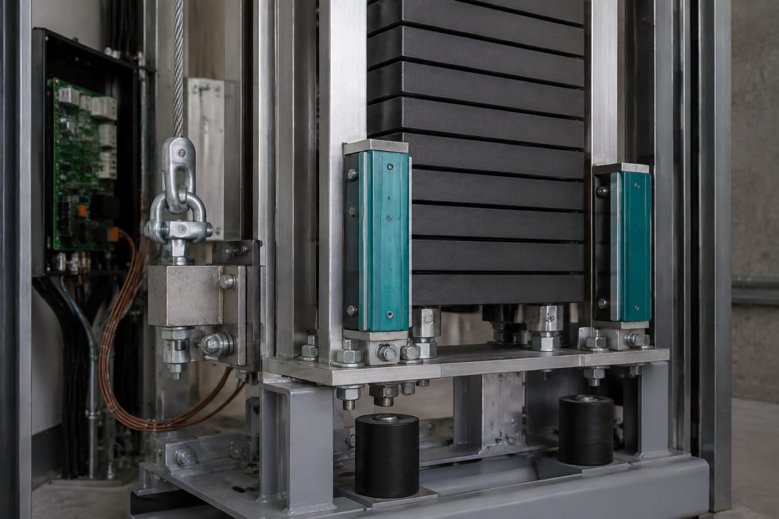 Elevator Counterweight Parts, Function and Safety Checks