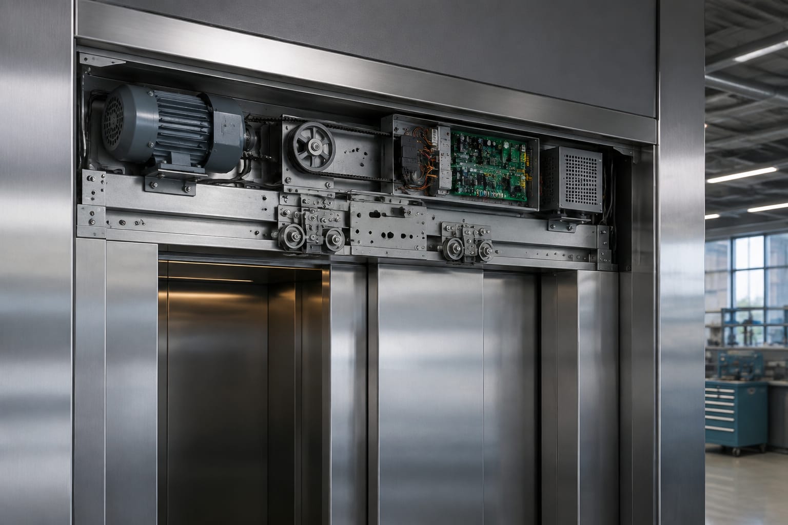 Elevator Door Drive Motors, Controllers and Setup