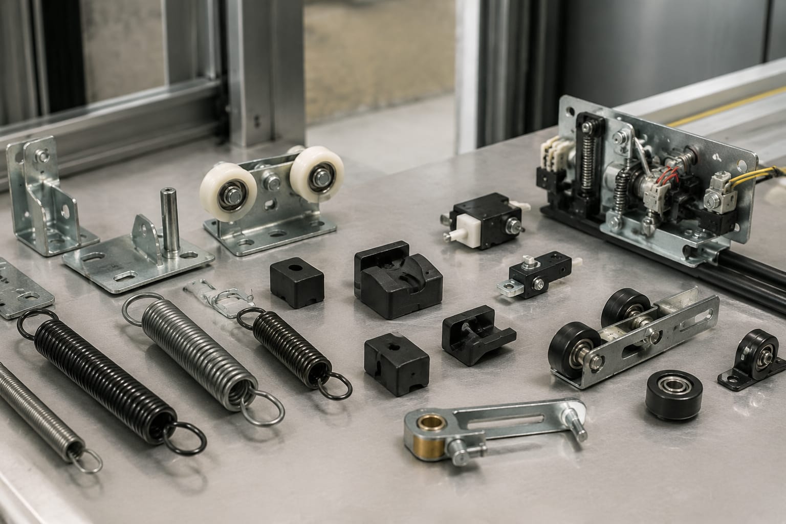 Elevator Door Stopper Parts, Faults and Adjustment