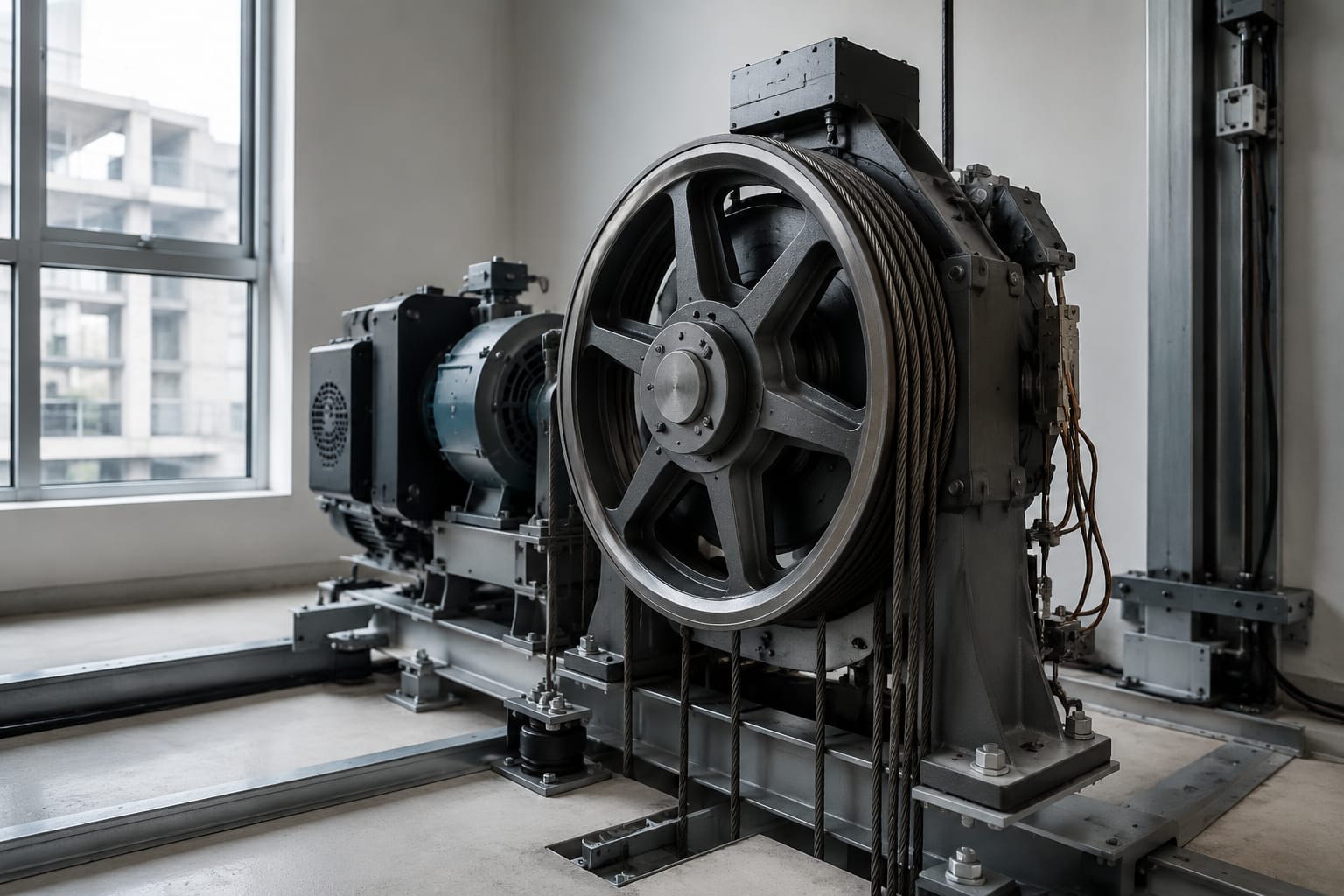 Elevator Traction Sheave Wear, Grooves and Sizing