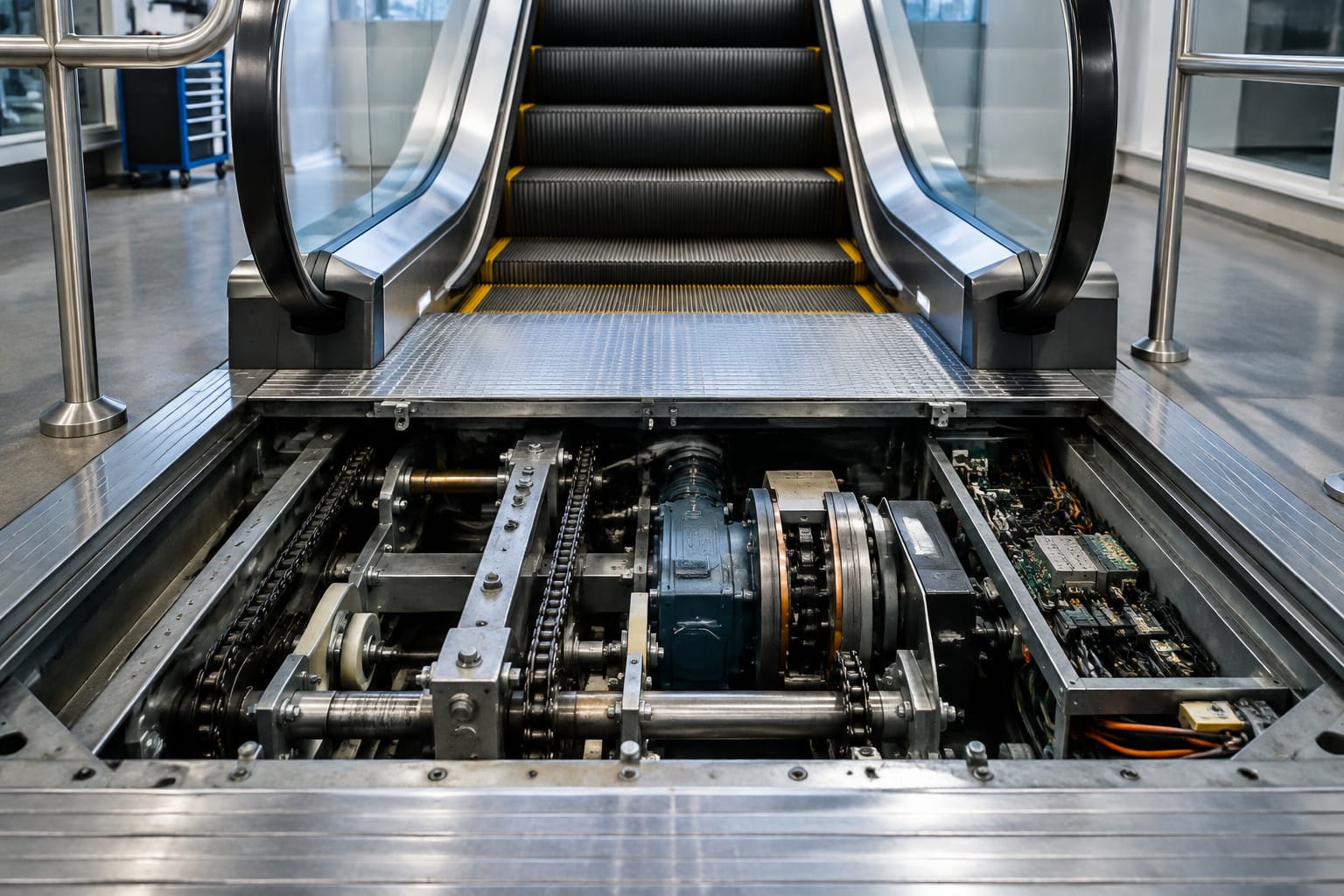 Escalator Equipment: Parts, Functions and Maintenance