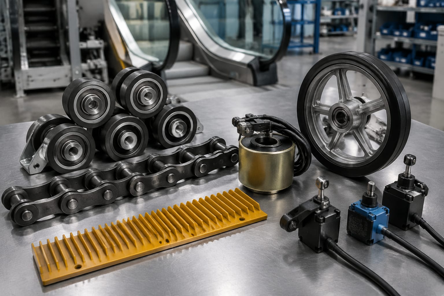 Escalator Equipment: Parts, Functions and Maintenance