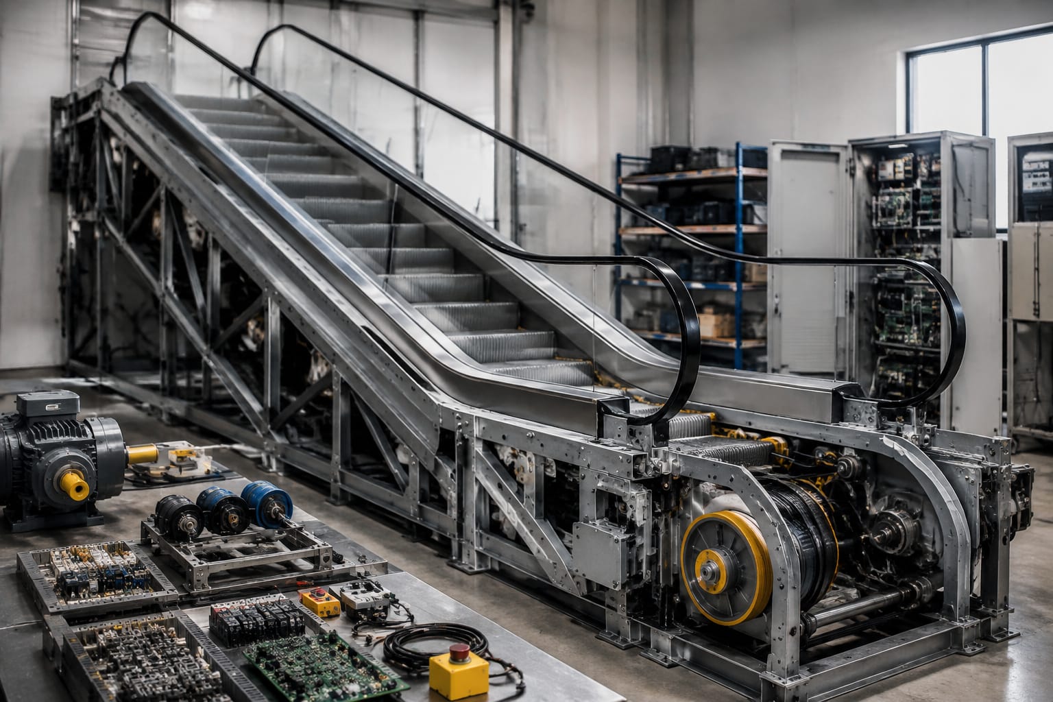 Escalator Equipment: Parts, Functions and Maintenance