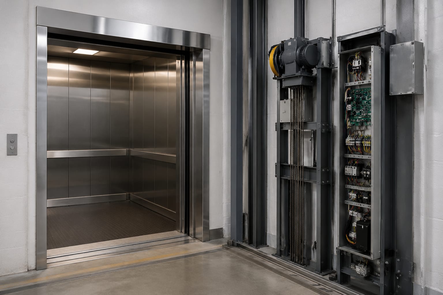 Freight Elevator Parts: Doors, Locks and Controls