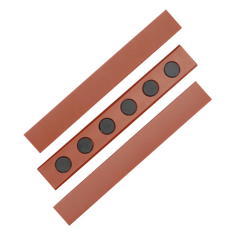 Elevator guide boot lining six rubber three-in-one main rail boot lining suitable for Mitsubishi Otis elevator accessories